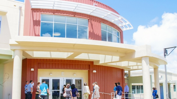 Building E at Guam Community College