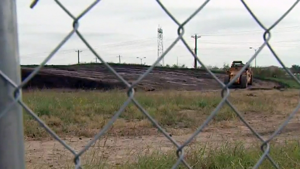 Construction work continues on Memorial High School but the Frisco school board has decided not to open the campus next year as planned
