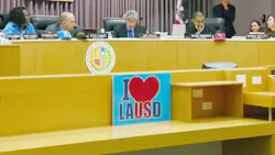 The Los Angeles school board voted to revoke the charters of five schools The Los Angeles school board voted to revoke the charters of five schools