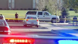 Police investigate the shooting of a high school student outside Union Middle School in Sandy Utah Police investigate the shooting of a high school student outside Union Middle School in Sandy Utah