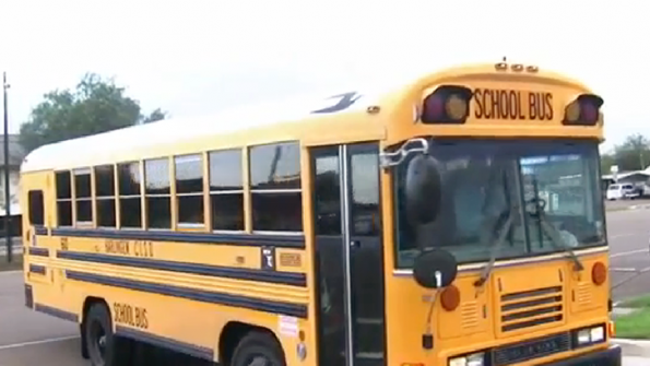 A middle school student died after falling from a Harlingen district bus
