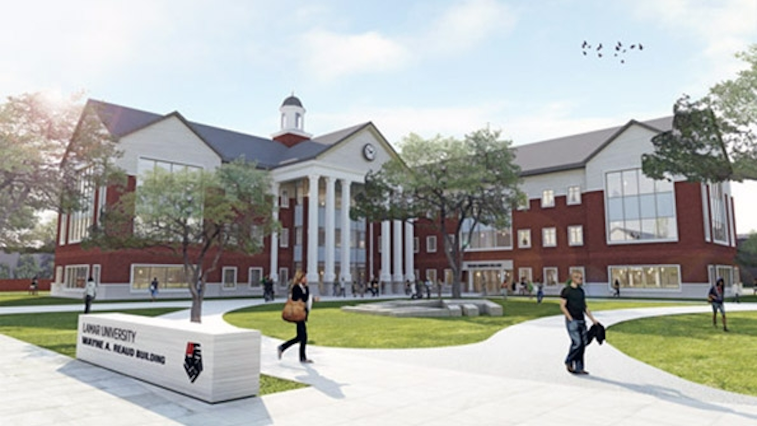 Building at Lamar University is first new academic facility on campus