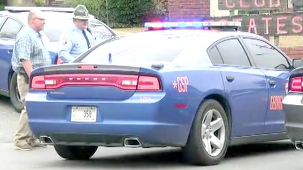 Police investigate a shooting near the campus of Georgia Southwestern State University