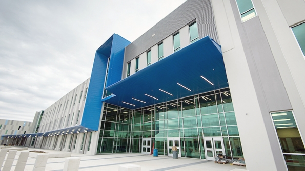 A new Sterling Aviation High School building has opened in the Houston district