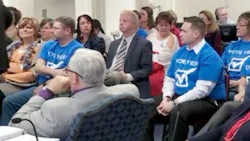 Supporters for the Academy of Seminole attended the Oklahoma Board of Education meeting Supporters for the Academy of Seminole attended the Oklahoma Board of Education meeting