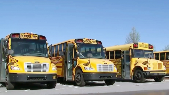 All buses in the Wake County NC district will be equipped with video cameras