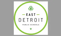 The East Detroit school district will have to revise its logo now that it has changed its name to Eastpointe Public Schools The East Detroit school district will have to revise its logo now that it has changed its name to Eastpointe Public Schools
