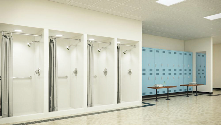 Getting Out Of The 1960s New Thinking Needed For Locker Room Showers American School University