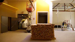 Brookline Teen Center Brookline Mass under construction for completion this summer will provide activities for teens in grades seven to 12 Photo courtesy of Gwen Ossenfort Brookline Teen Center Brookline Mass under construction for completion this summer will provide activities for teens in grades seven to 12 Photo courtesy of Gwen Ossenfort