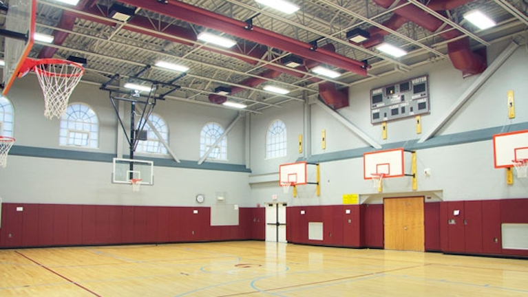 Gymnasium Addition At Garden City N Y School District