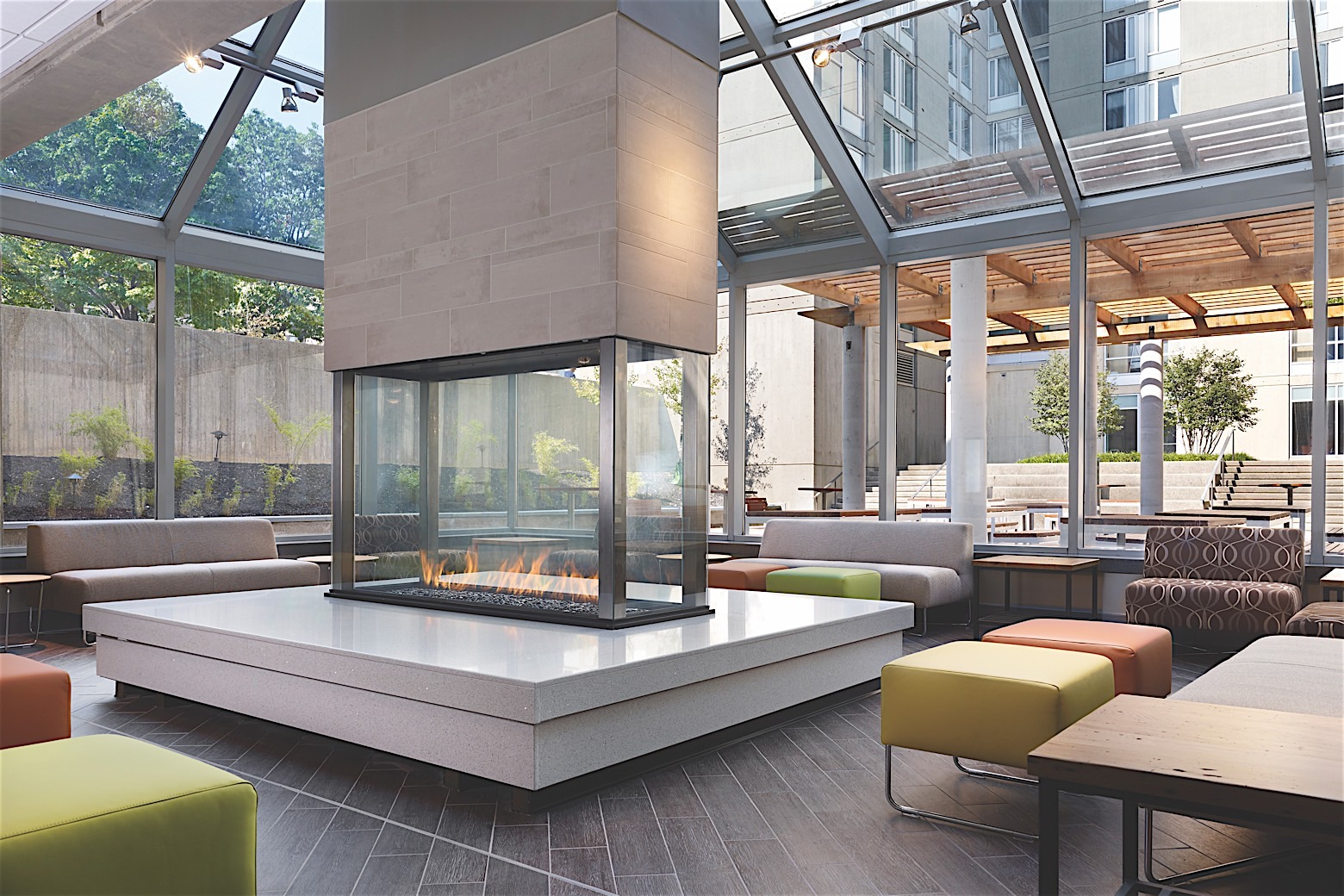 The Class of 1920 Commons dining facility at the University of Pennsylvania in Philadelphia.