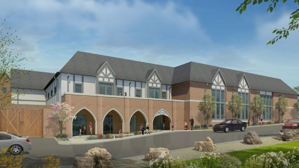 Community School Ladue Mo Centennial Arts Center performing arts addition