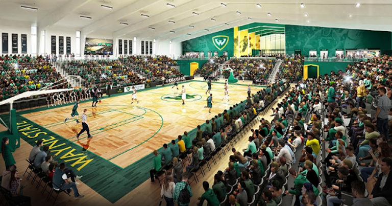Wayne State Plans To Build 25 Million Basketball Arena American