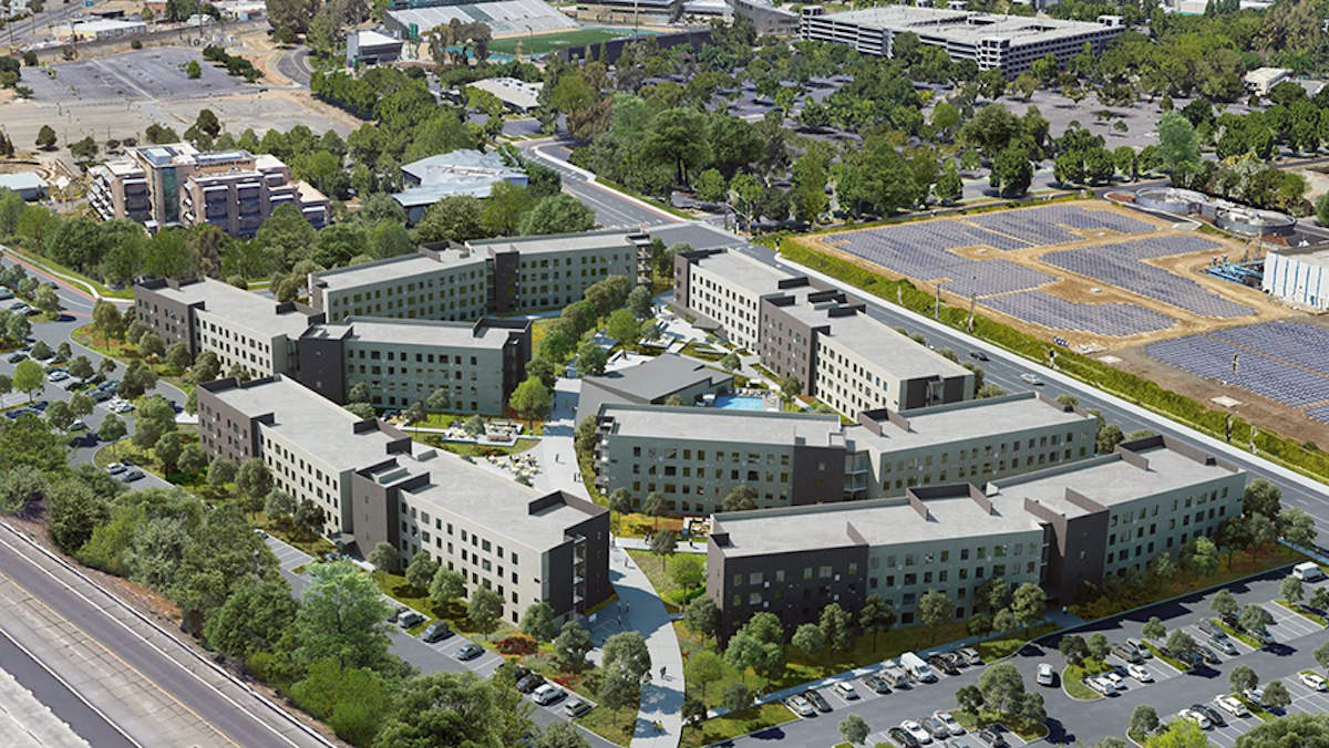 Student housing construction at Sacramento State University will add