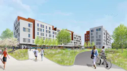 Brookside Hall is the newest residence hall at the University of Rhode Island. Brookside Hall is the newest residence hall at the University of Rhode Island.