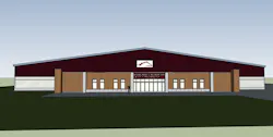 Rendering of the newly anticipated Foxcroft Academy. Rendering of the newly anticipated Foxcroft Academy.