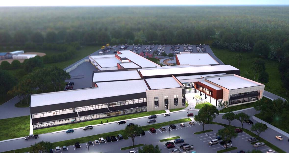 Rendering of Vanguard High School