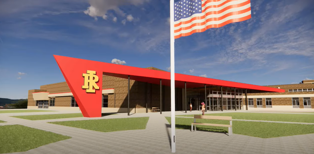 Rock Island High School rendering