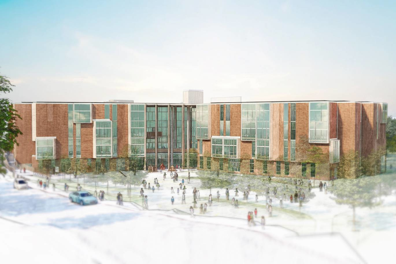 Michael Driscoll School rendering