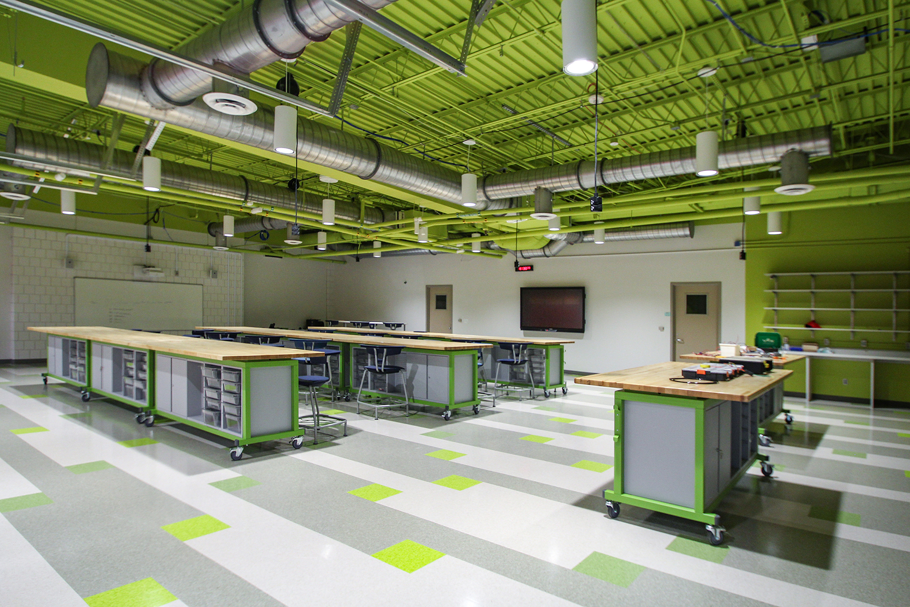 Classroom inside the Stafford (Texas) district's Stem Academy