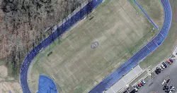 The football field at Anna-Jonesboro High School in Anna, Ill. The football field at Anna-Jonesboro High School in Anna, Ill.