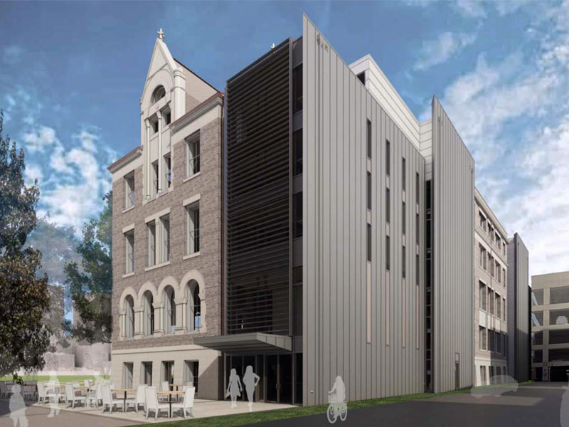 Richardson Memorial Hall rendering