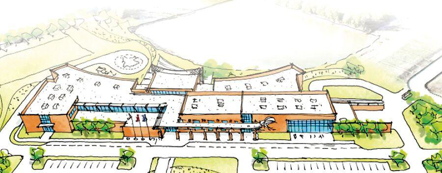Ruth Cherry Elementary rendering