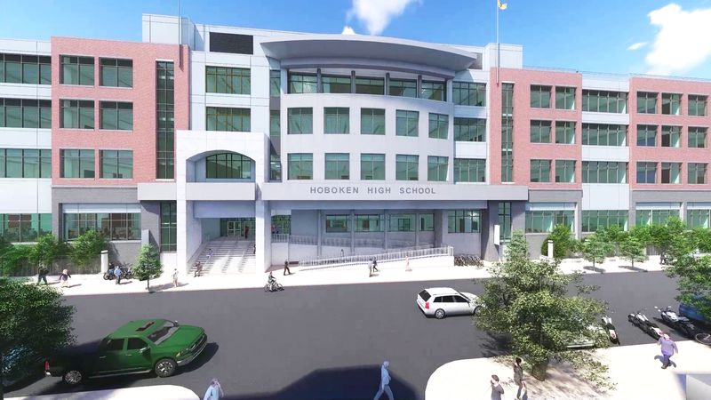 Hoboken High School rendering