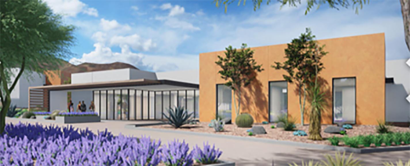 St. Jude's Ranch for Children healing center rendering