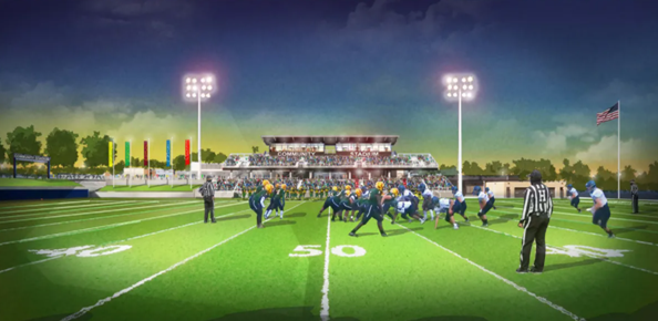 Des Moines Public Schools Community Stadium Rendering 622b70b64f3cf