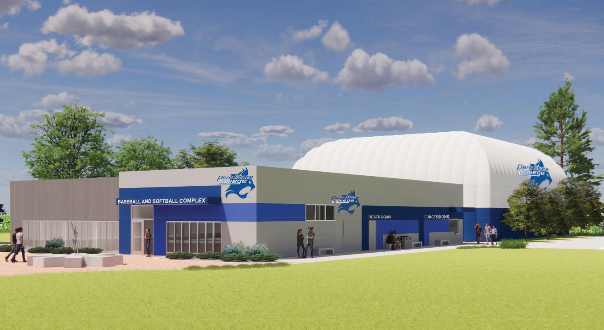 Peru State College S Baseball Softball Facility Rendering 62f3bfa854e64