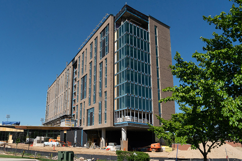 Thurgood Marshall Hall is the first new residence hall at Morgan State University in more than 30 years.