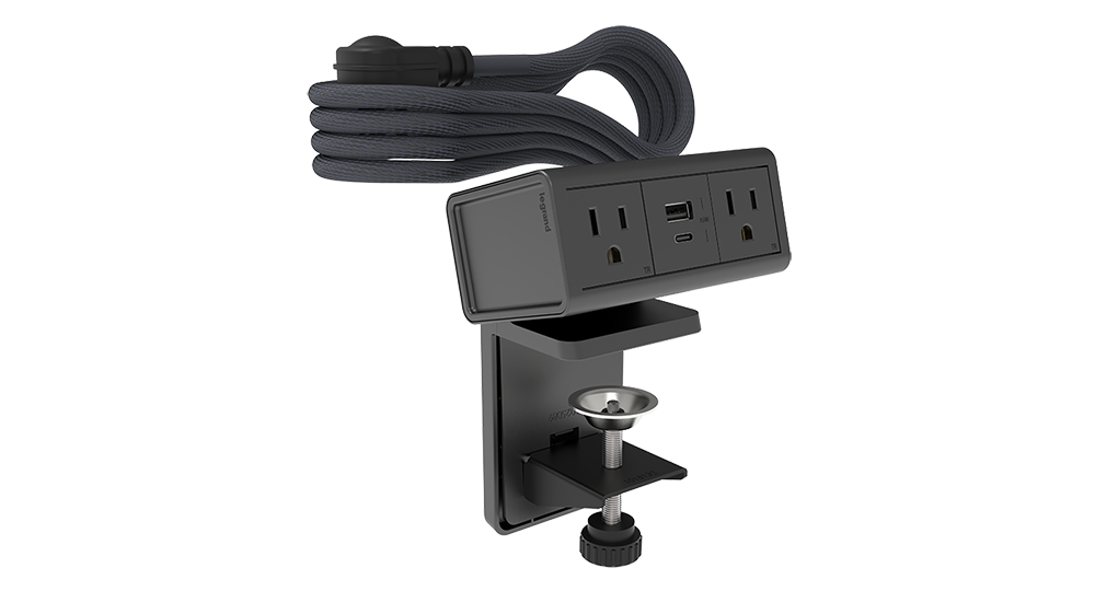 Dash Desktop Power Center Silo Black