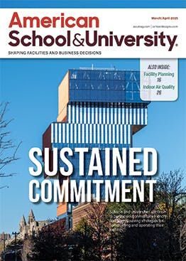 0425 American School & University March-April 2025 cover image
