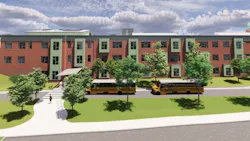 Rendering of Congdon-DeValles Elementary. Rendering of Congdon-DeValles Elementary.