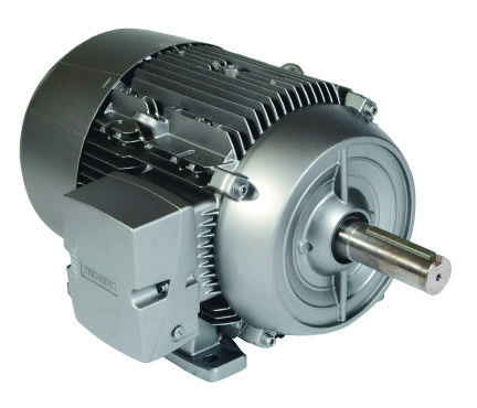 The new Siemens line includes light weight, yet strong aluminum frame motors aimed at the low-cost original equipment market.