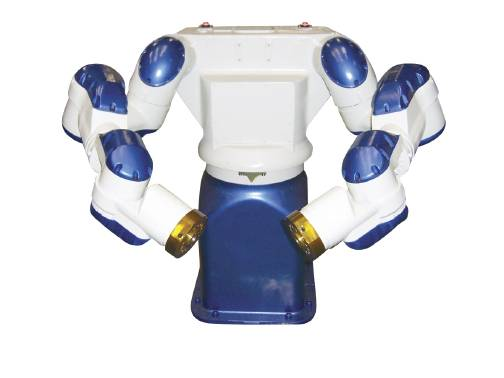 The Motoman DA20 dual-armed robot can perform tasks that were ?EURoeonce done only by people,?EUR? the company says.