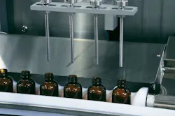 Servo drives and motors are keys to the flexibility in the filler/capper. Servo drives and motors are keys to the flexibility in the filler/capper.