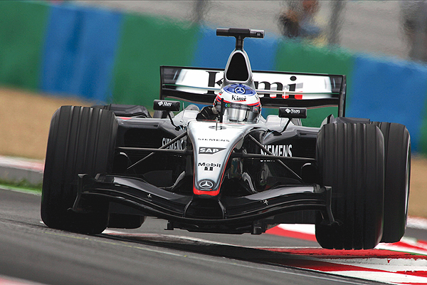 Rapid transfer of engine data is moving into the Formula One racing circuit.