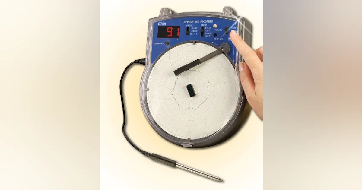Temperature String Recorder Temperature Chart Recorder | Automation World