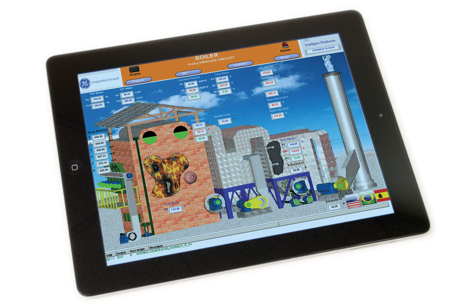 ProficySCADA on iPad