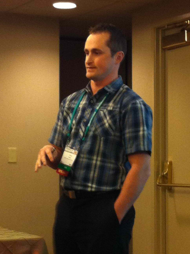 Chad Sewell, P.E., electrical engineer, Areva Resources Canada