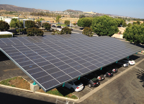 Moxa PV solar array in Brea, Calif.