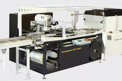 In the SXJ mobil, the hoist drive of the seal bar is built with Lenze MCS dynamic synchronous servo motors. In the SXJ mobil, the hoist drive of the seal bar is built with Lenze MCS dynamic synchronous servo motors.