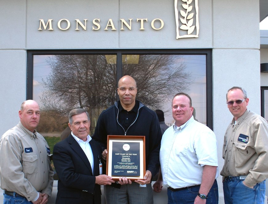 Monsanto wins 2012 HART Plant of the Year Award