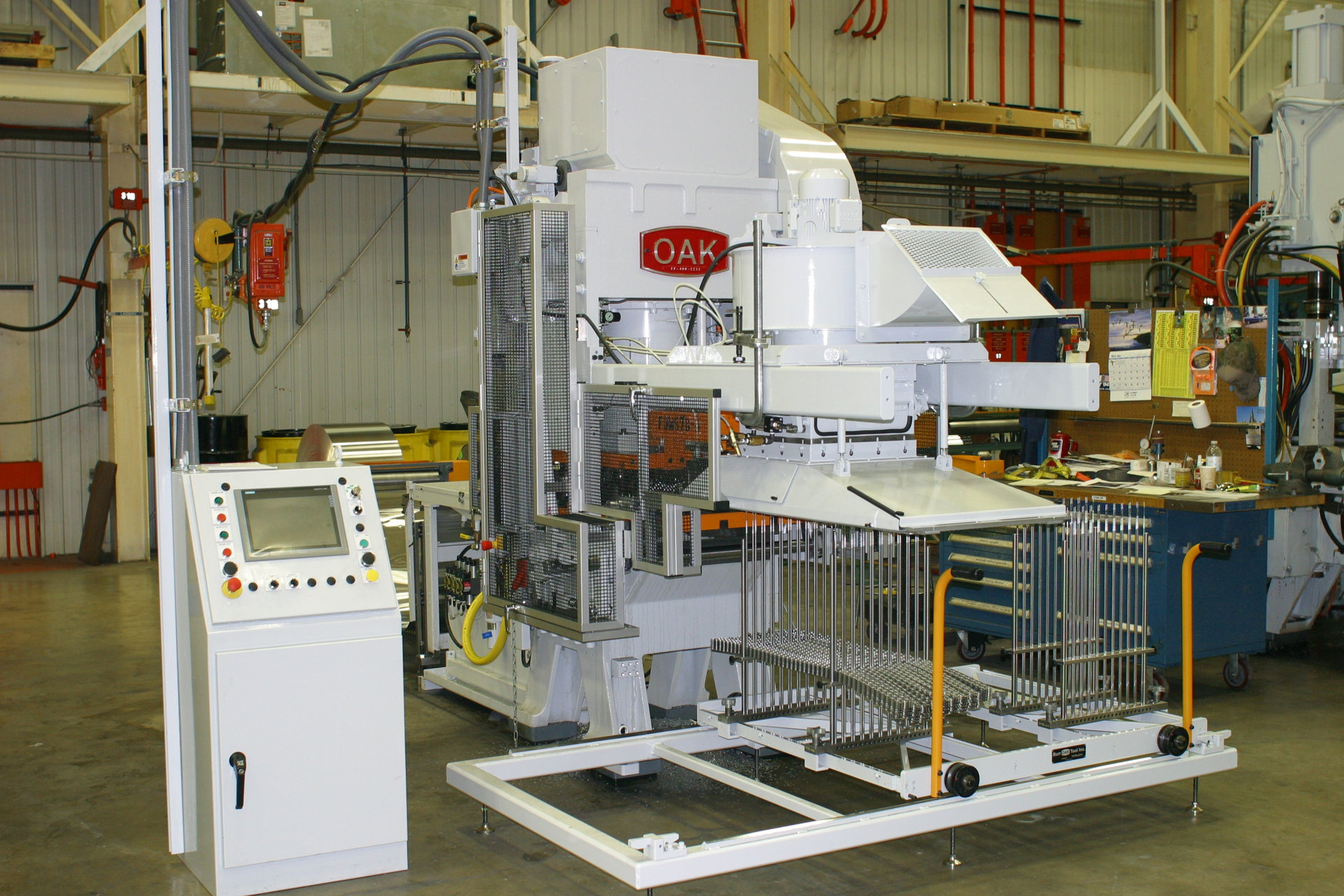 Burr Oak Fin Press Uses Siemens S7-1500 PLC and TIA Portal