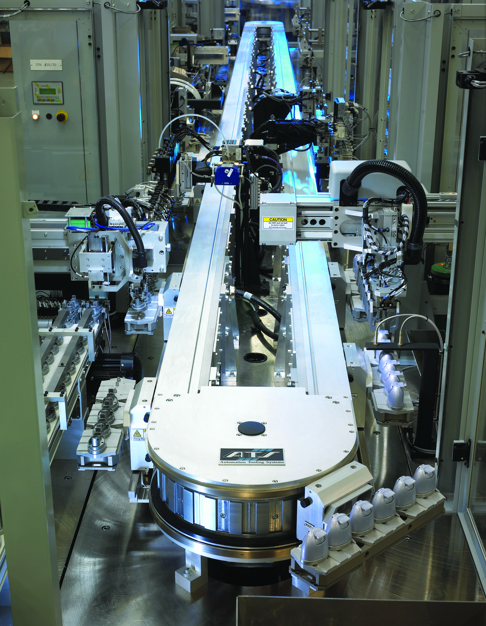 A servo linear conveying system similar to this one is what Delkor uses in its integrated cartoning solution.