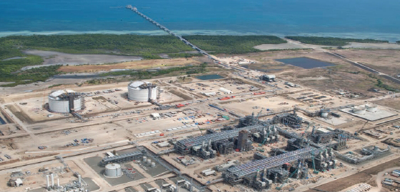 ExxonMobil is getting ready to start up a new facility in Papua New Guinea.