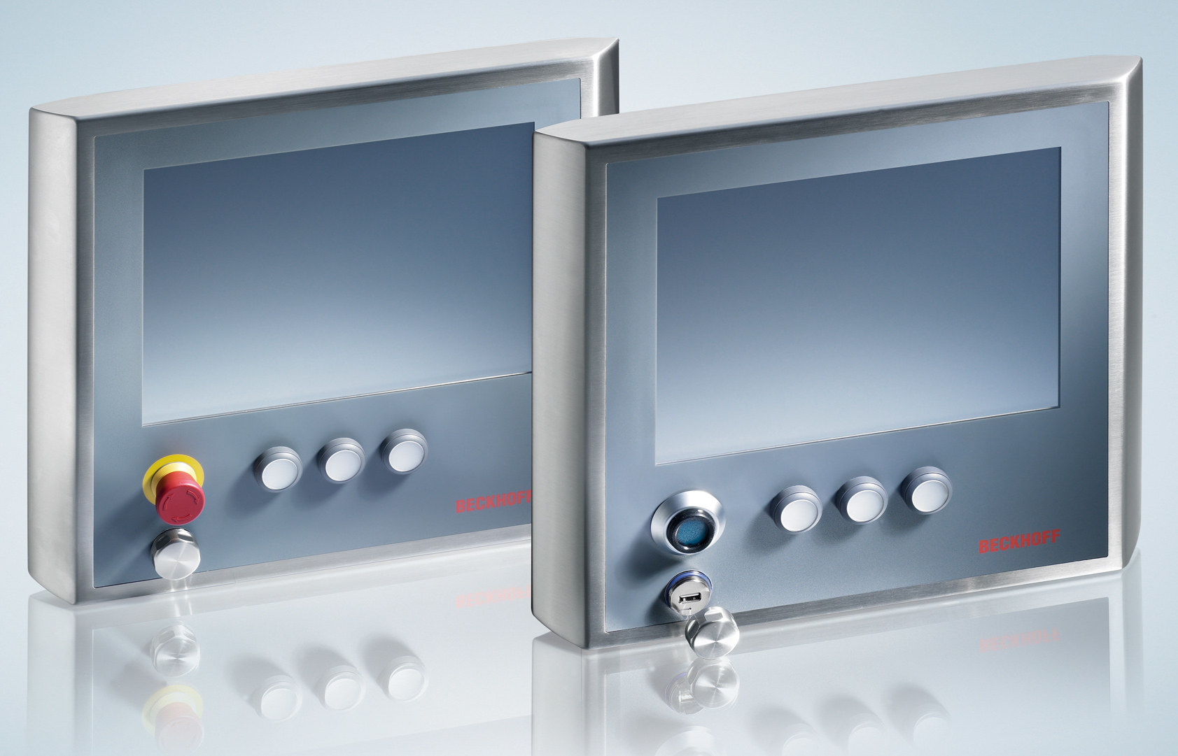 Controls components. Also included on The F-16 is a PC-based controls package, including stainless steel panel PCs.