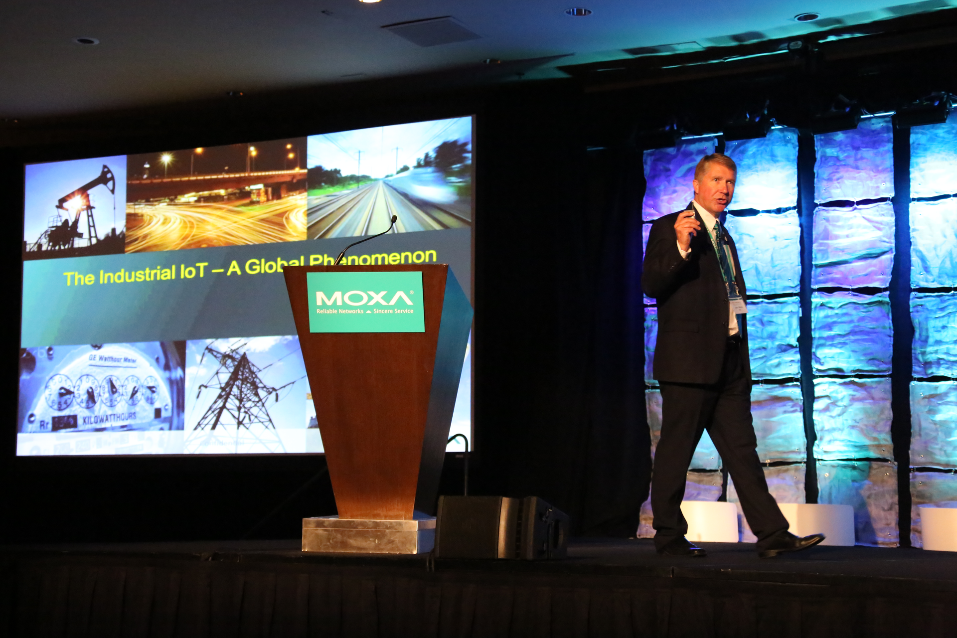 John Yelland, Moxa vice president of global marketing